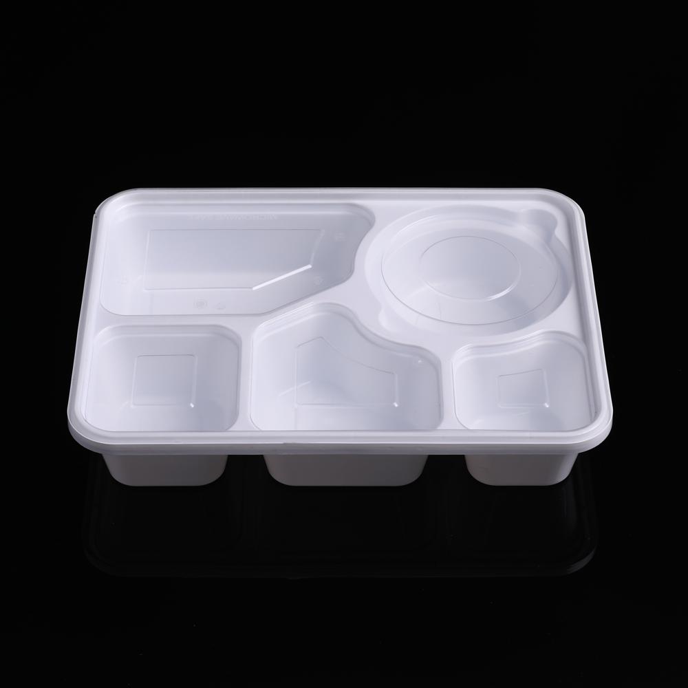 高档锁扣汤碗5+1(透明盖)